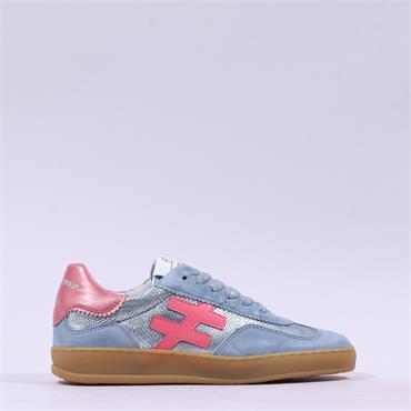 Another Trend Iconic II Gumsole Trainer - Denim Snake